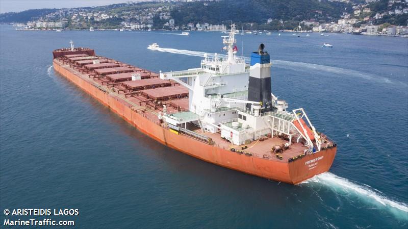 premiership (Bulk Carrier) - IMO 9398747, MMSI 235074613, Call Sign 2CPA5 under the flag of United Kingdom (UK)
