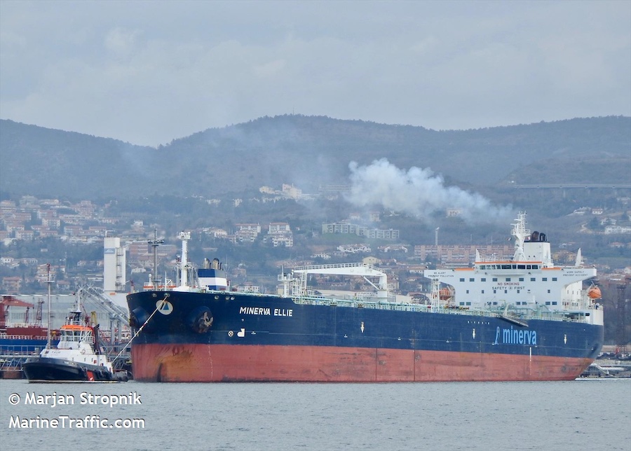 minerva ellie (Crude Oil Tanker) - IMO 9297321, MMSI 240435000, Call Sign SZQI under the flag of Greece