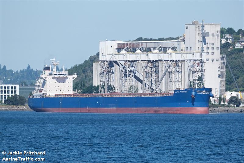 alpha wisdom (Bulk Carrier) - IMO 9593440, MMSI 241376000, Call Sign SVCE9 under the flag of Greece