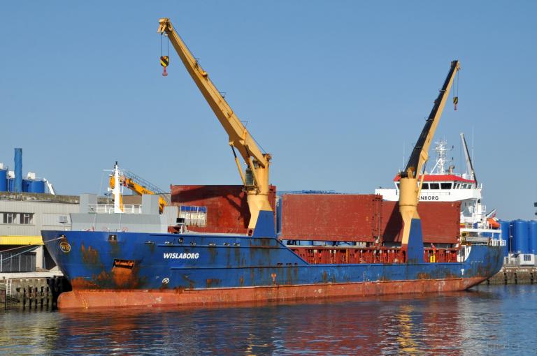 wislaborg (General Cargo Ship) - IMO 9505560, MMSI 244106000, Call Sign PCBQ under the flag of Netherlands