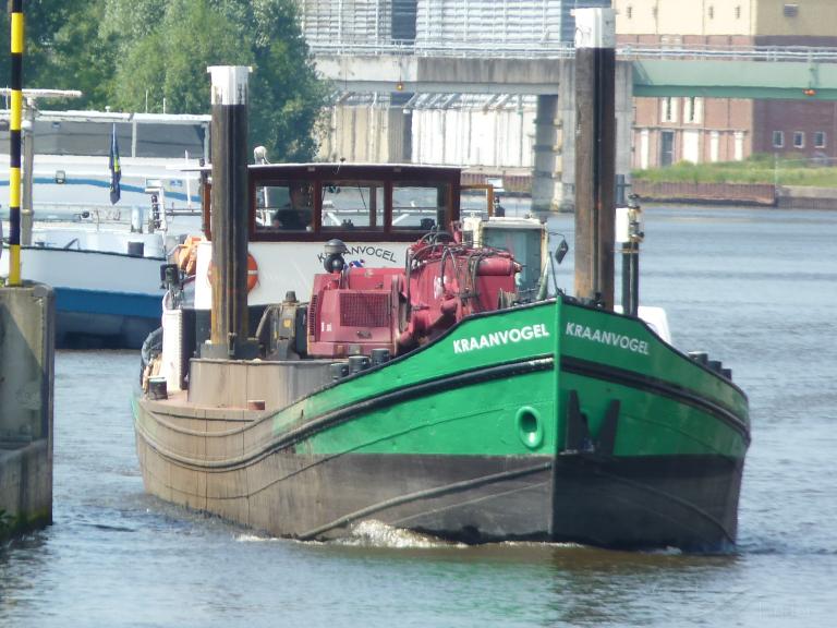 kraanvogel (Dredging or UW ops) - IMO , MMSI 244180247, Call Sign PH4696 under the flag of Netherlands