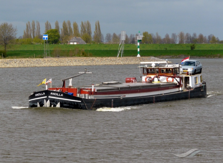 ancilla (Cargo ship) - IMO , MMSI 244730608, Call Sign PF2962 under the flag of Netherlands