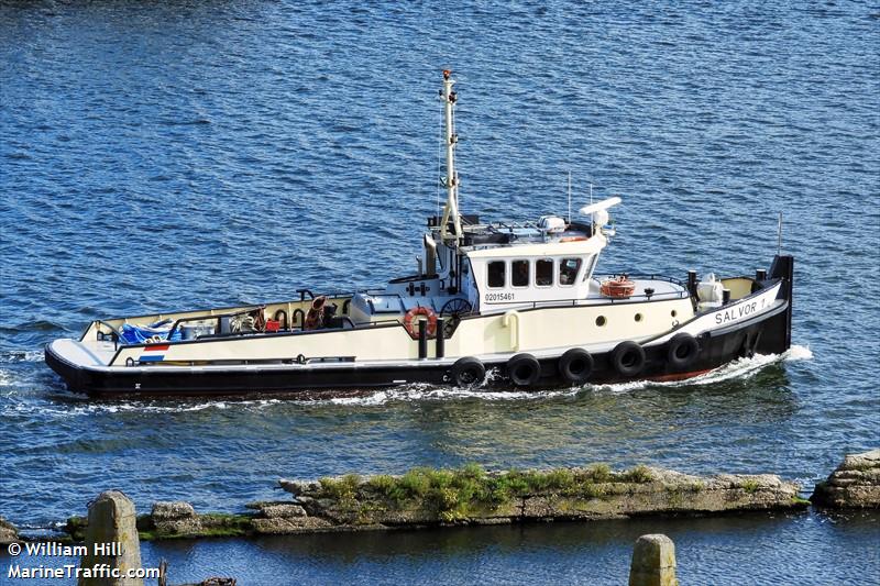 salvor 1 (Other type) - IMO , MMSI 244750118, Call Sign PC5341 under the flag of Netherlands