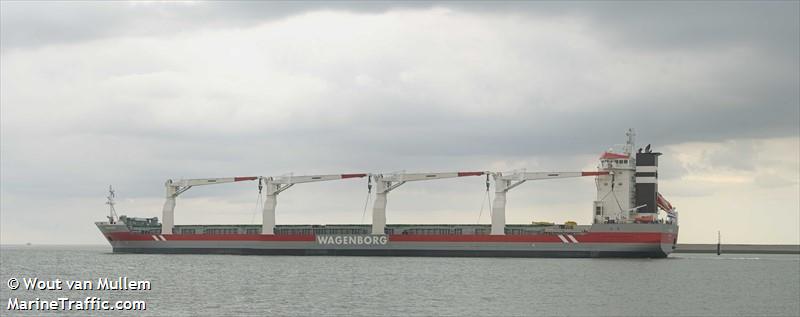 tiberborg (General Cargo Ship) - IMO 9546473, MMSI 244750715, Call Sign PCUC under the flag of Netherlands