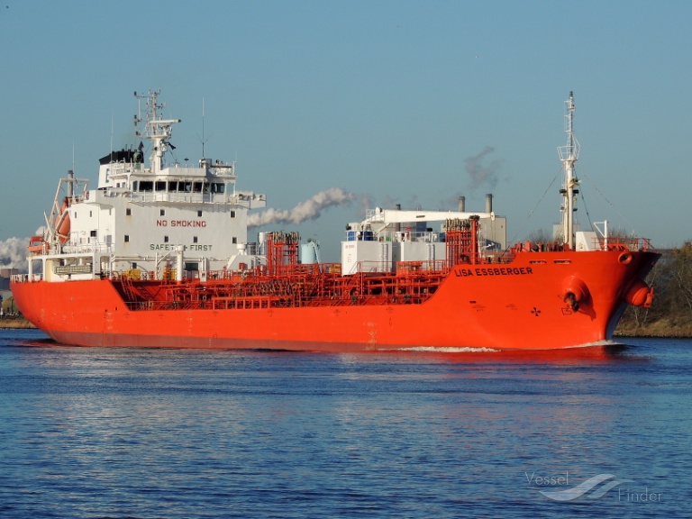 lisa essberger (Chemical/Oil Products Tanker) - IMO 9295438, MMSI 245958000, Call Sign PCQE under the flag of Netherlands