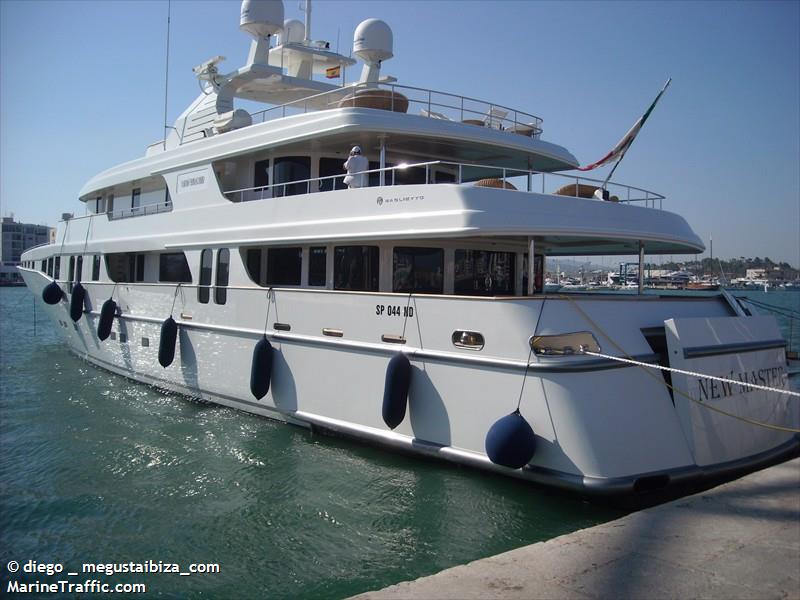 new master (Pleasure craft) - IMO , MMSI 247033600, Call Sign IR8682 under the flag of Italy