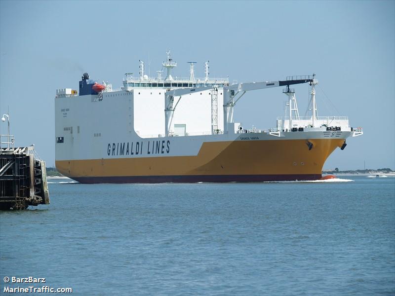 grande gabon (Ro-Ro Cargo Ship) - IMO 9437933, MMSI 247304600, Call Sign IBNV under the flag of Italy