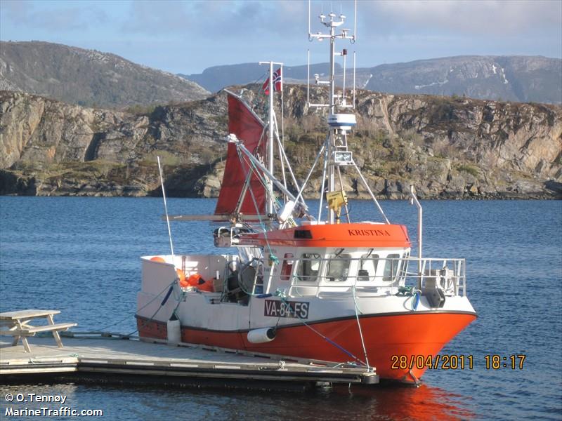 kristina (Fishing vessel) - IMO , MMSI 258526810, Call Sign LG5195 under the flag of Norway