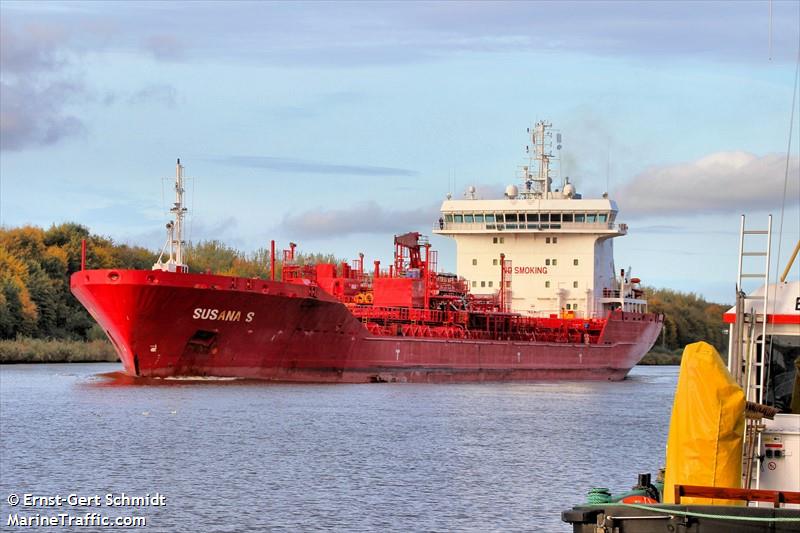 susana s (Chemical/Oil Products Tanker) - IMO 9406714, MMSI 259890000, Call Sign LACF7 under the flag of Norway