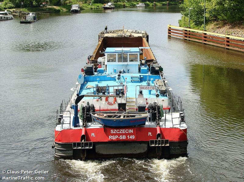 rsp-sb 149 (Cargo ship) - IMO , MMSI 261182126, Call Sign SR2126 under the flag of Poland