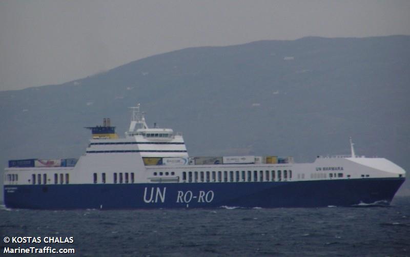 artemis seaways (Ro-Ro Cargo Ship) - IMO 9293428, MMSI 271000748, Call Sign TCCU8 under the flag of Turkey