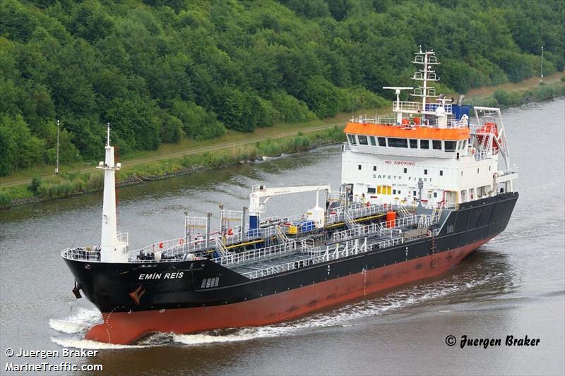emin reis (Chemical/Oil Products Tanker) - IMO 9547570, MMSI 271040601, Call Sign TCYB3 under the flag of Turkey