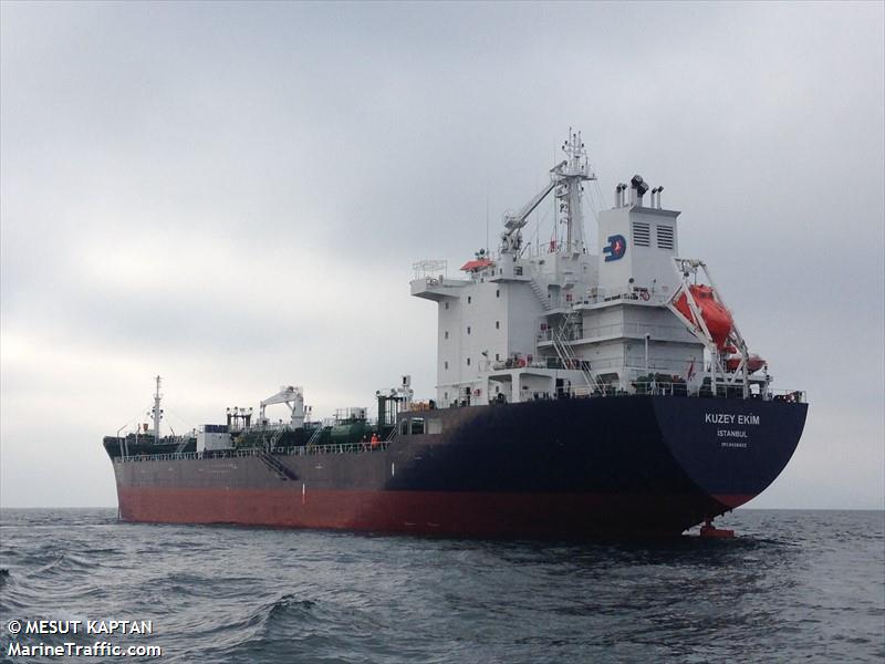 kuzey ekim (Chemical/Oil Products Tanker) - IMO 9426922, MMSI 271044024, Call Sign TCA3365 under the flag of Turkey