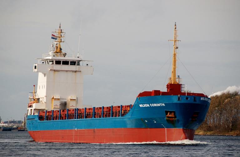 wilson corinth (General Cargo Ship) - IMO 9158109, MMSI 304778000, Call Sign V2BB2 under the flag of Antigua & Barbuda