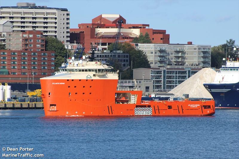 atlantic heron (Offshore Tug/Supply Ship) - IMO 9750581, MMSI 316001340, Call Sign CZAQ under the flag of Canada