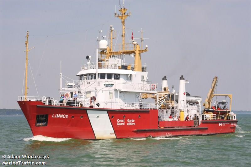 limnos (Research Vessel) - IMO 6804903, MMSI 316001434, Call Sign CG2350 under the flag of Canada