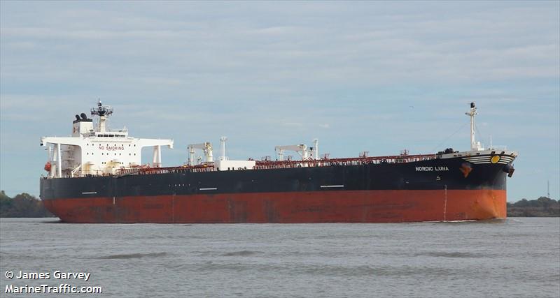 nordic luna (Crude Oil Tanker) - IMO 9290933, MMSI 319098500, Call Sign ZGFT5 under the flag of Cayman Islands