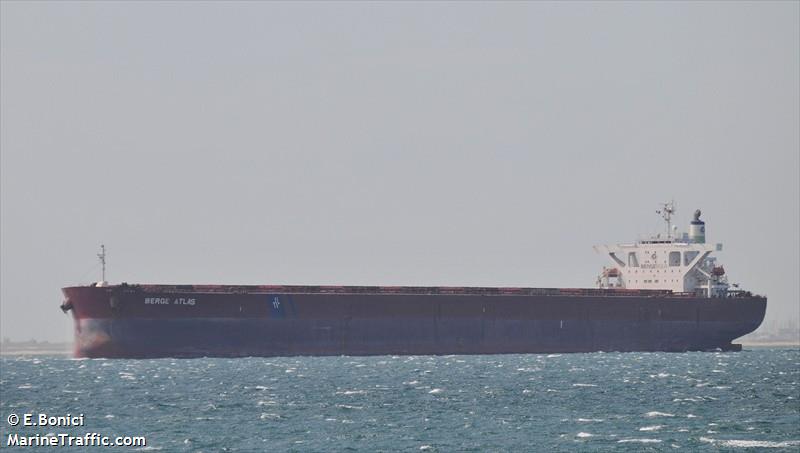 berge atlas (Bulk Carrier) - IMO 9439113, MMSI 351271000, Call Sign 3EOV5 under the flag of Panama