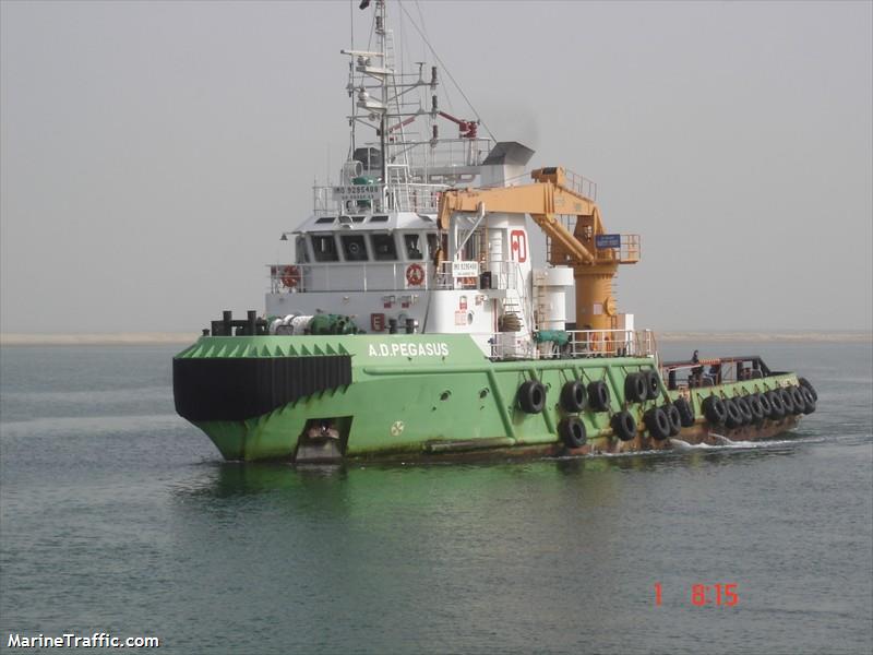 ad pegasus (Offshore Tug/Supply Ship) - IMO 9295488, MMSI 353755000, Call Sign HO3221 under the flag of Panama