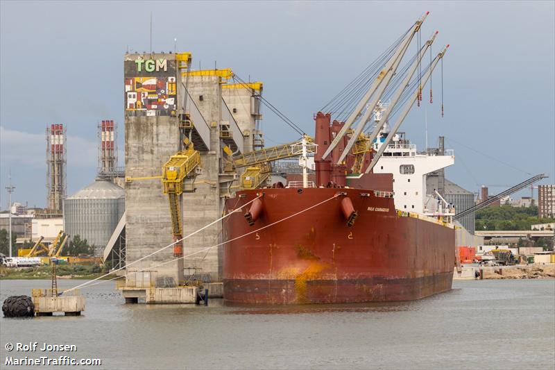 bulk courageous (Bulk Carrier) - IMO 9659919, MMSI 356707000, Call Sign 3FSL6 under the flag of Panama
