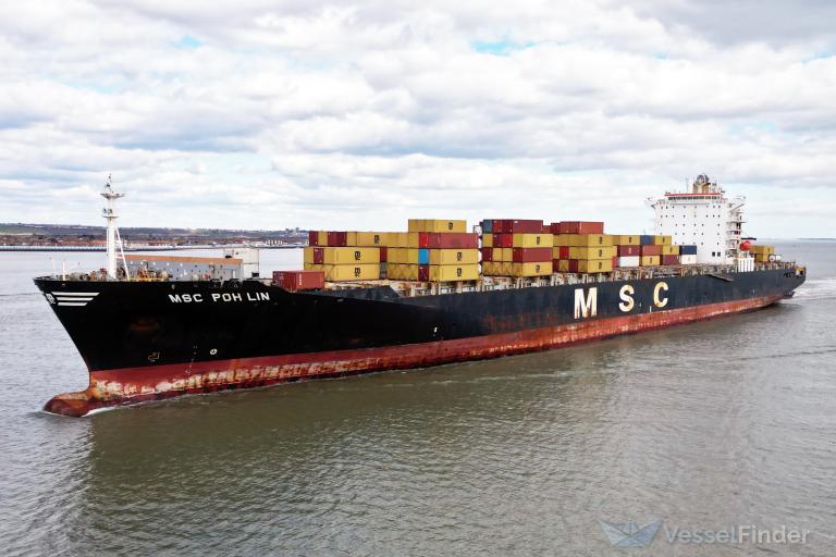 msc poh lin (Container Ship) - IMO 9279977, MMSI 357405000, Call Sign H8FC under the flag of Panama