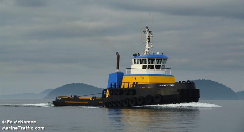 ocean titan (Tug) - IMO 8987931, MMSI 366980180, Call Sign WDB9647 under the flag of United States (USA)