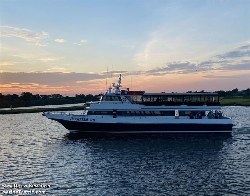 starstream viii (Passenger ship) - IMO , MMSI 367032710, Call Sign WDI3546 under the flag of United States (USA)