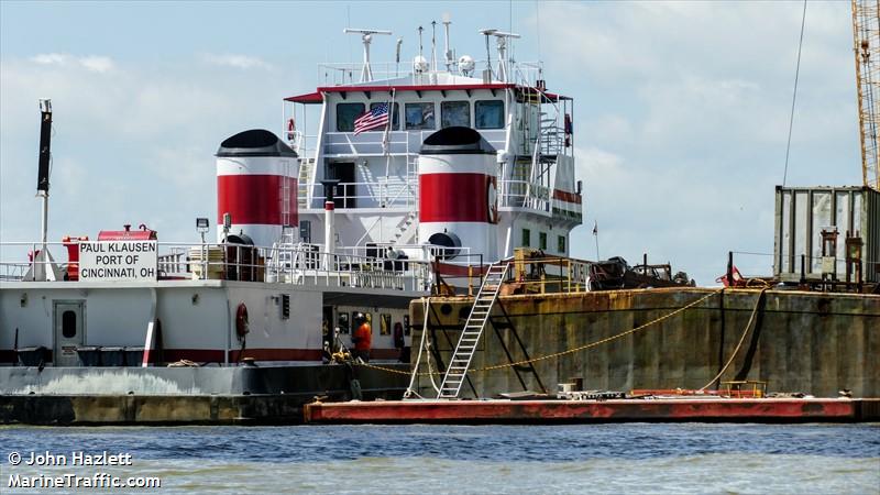 paul klausen (Towing vessel (tow>200)) - IMO , MMSI 367427540, Call Sign WDF2337 under the flag of United States (USA)