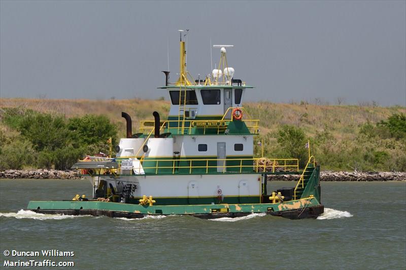 brown water xi (Towing vessel) - IMO , MMSI 367587190, Call Sign WDG9382 under the flag of United States (USA)