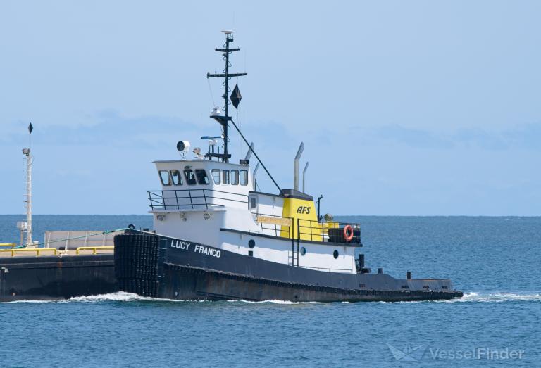 lucy franco (Towing vessel) - IMO , MMSI 367758240, Call Sign WDJ2429 under the flag of United States (USA)