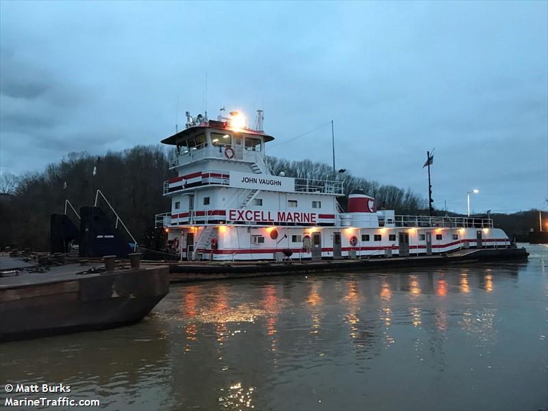 john vaughn (Towing vessel (tow>200)) - IMO , MMSI 368008740, Call Sign WDJ7648 under the flag of United States (USA)