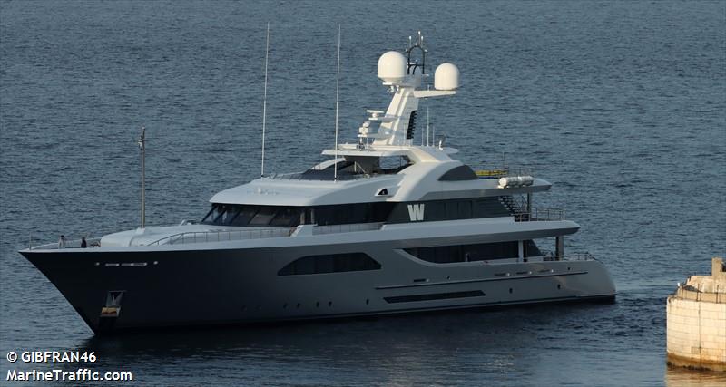 my w (Yacht) - IMO 1011903, MMSI 368152290, Call Sign WDL6601 under the flag of United States (USA)
