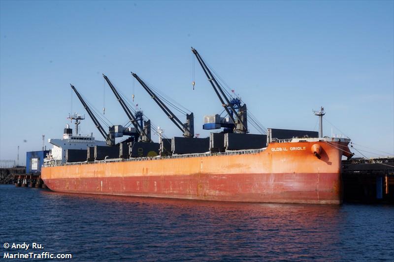 global oriole (Bulk Carrier) - IMO 9626742, MMSI 373210000, Call Sign 3FDG7 under the flag of Panama