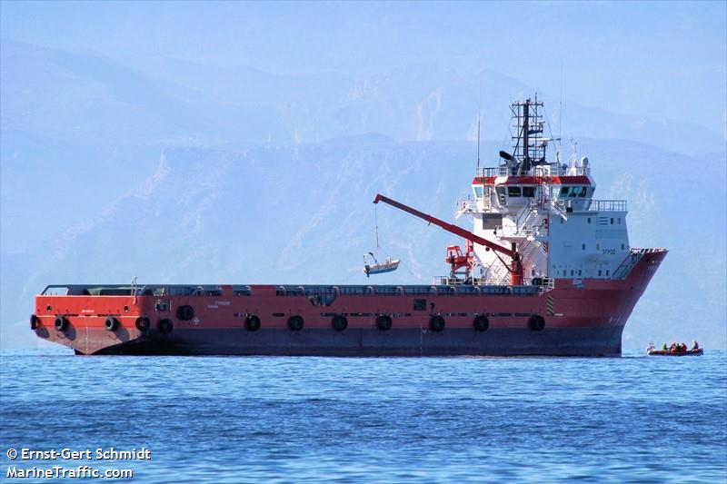 typhoon (Offshore Tug/Supply Ship) - IMO 9303481, MMSI 373844000, Call Sign 3FPQ2 under the flag of Panama