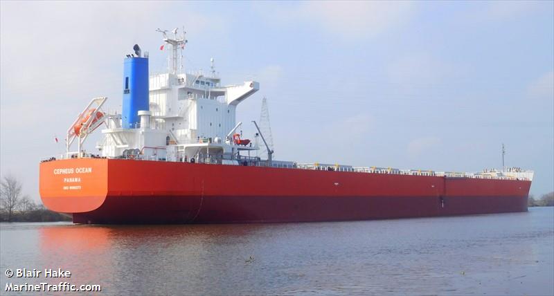 cepheus ocean (Bulk Carrier) - IMO 9686273, MMSI 374407000, Call Sign HPNP under the flag of Panama