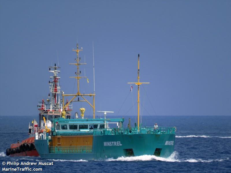 minstrel (General Cargo Ship) - IMO 9195561, MMSI 375736000, Call Sign J8B5252 under the flag of St Vincent & Grenadines