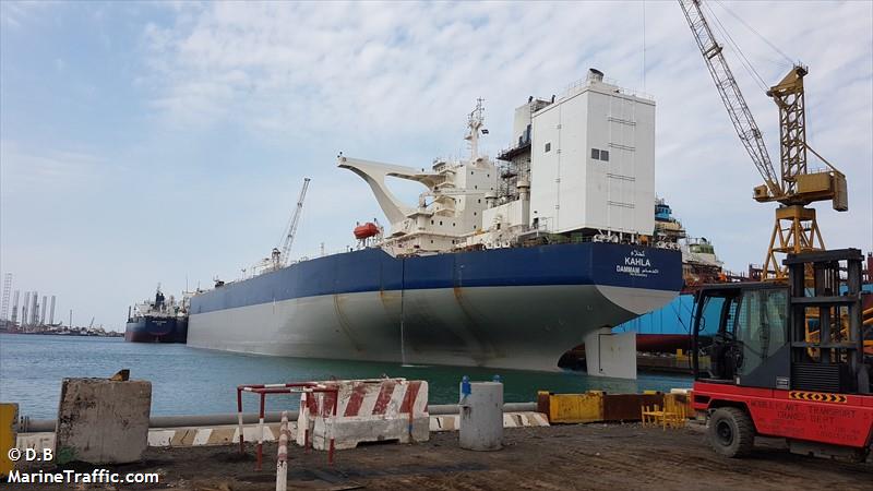 kahla (Crude Oil Tanker) - IMO 9386952, MMSI 403510000, Call Sign HZCR under the flag of Saudi Arabia