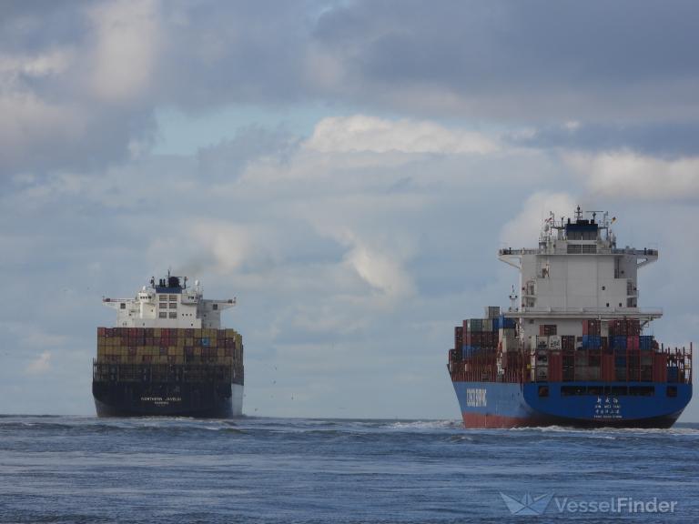 xin wei hai (Container Ship) - IMO 9312573, MMSI 413149000, Call Sign BPBV under the flag of China