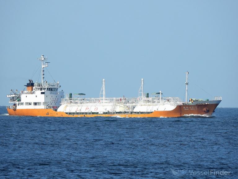 izumi maru no.10 (LPG Tanker) - IMO 9560467, MMSI 431002005, Call Sign JD3112 under the flag of Japan