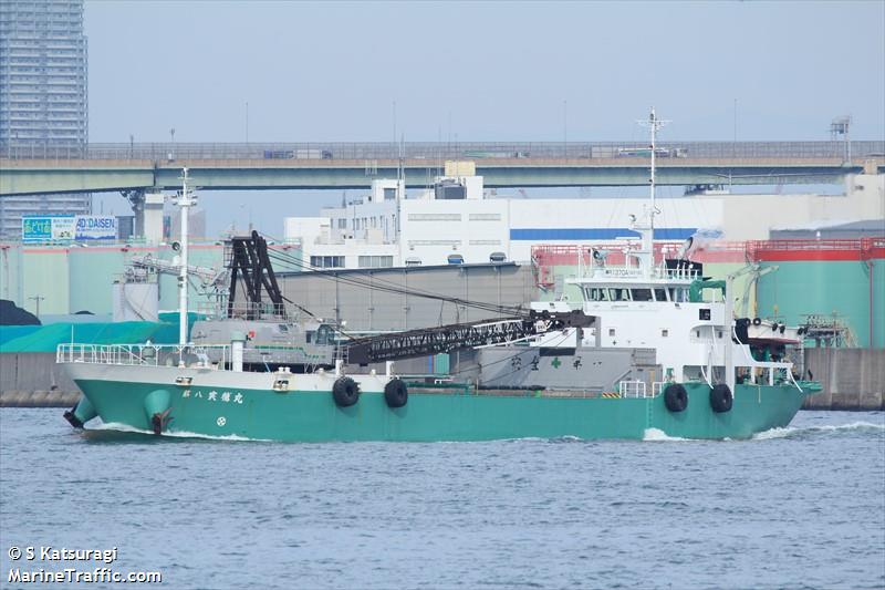 mihomaru no8 (Cargo ship) - IMO , MMSI 431010989, Call Sign JD4322 under the flag of Japan