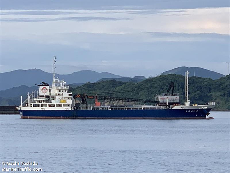hakuchoumaru no.8 (Cargo ship) - IMO , MMSI 431012145, Call Sign JD4478 under the flag of Japan