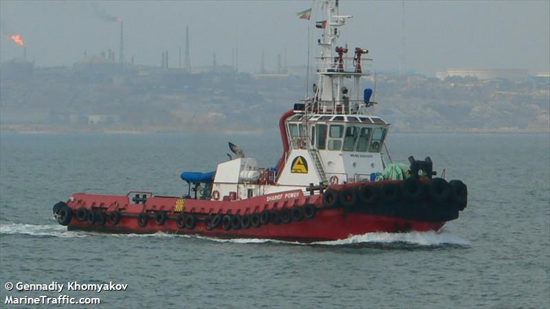 sharief power (Anchor Hoy) - IMO 9254317, MMSI 470849000, Call Sign A6E3012 under the flag of UAE