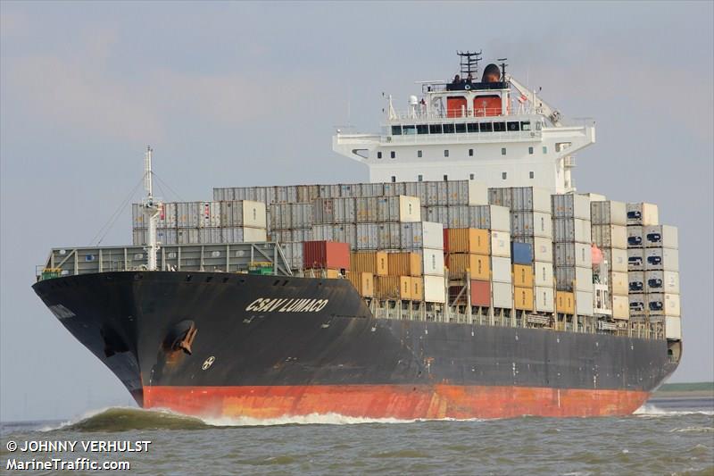 seaspan lumaco (Container Ship) - IMO 9443487, MMSI 477207600, Call Sign VRFB5 under the flag of Hong Kong