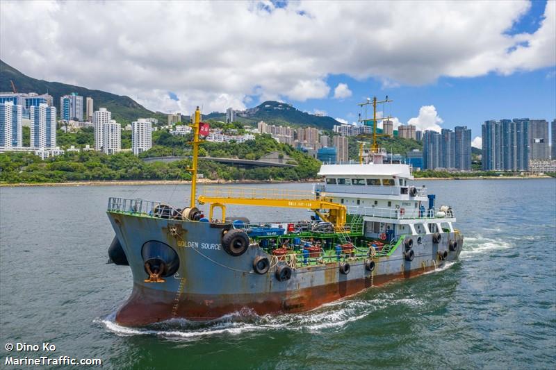 goldensource 01 (Oil Products Tanker) - IMO 9625358, MMSI 477995249, Call Sign VRS4628 under the flag of Hong Kong