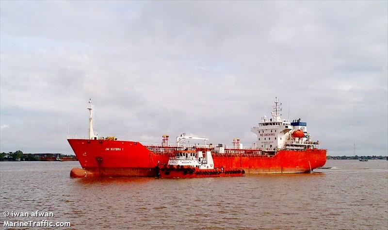 jm sutera 1 (Chemical/Oil Products Tanker) - IMO 9434084, MMSI 533060900, Call Sign 9MLS9 under the flag of Malaysia
