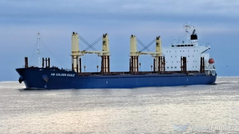 hb golden eagle (Bulk Carrier) - IMO 9866550, MMSI 538008758, Call Sign V7A2728 under the flag of Marshall Islands