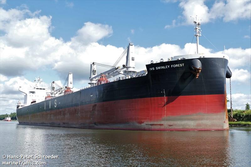 ivs swinley forest (Bulk Carrier) - IMO 9736080, MMSI 563002700, Call Sign 9V5111 under the flag of Singapore