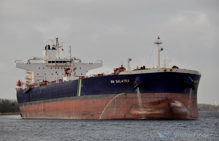bw galatea (Crude Oil Tanker) - IMO 9796975, MMSI 563068500, Call Sign 9V3065 under the flag of Singapore
