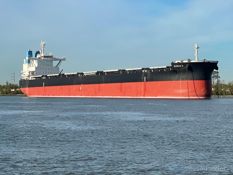 sarah h (Bulk Carrier) - IMO 9858539, MMSI 563098300, Call Sign 9V8410 under the flag of Singapore