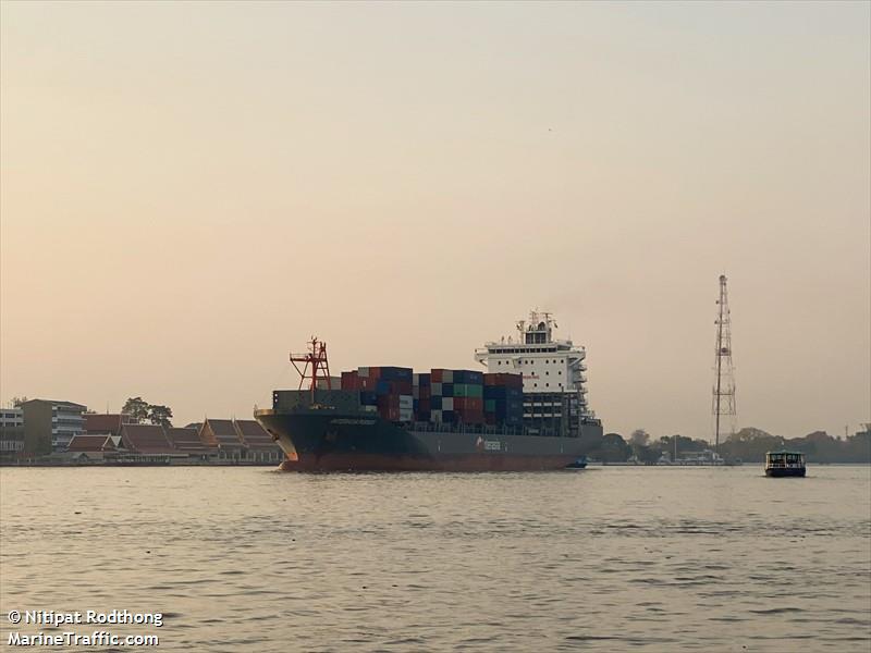 interasia pursuit (Container Ship) - IMO 9757553, MMSI 563114100, Call Sign 9V5671 under the flag of Singapore